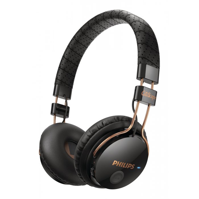 PHILIPS PHILIPS CASQUE BLUETOOTH ET FILAIRE MICRO NOIR CITISCAPE