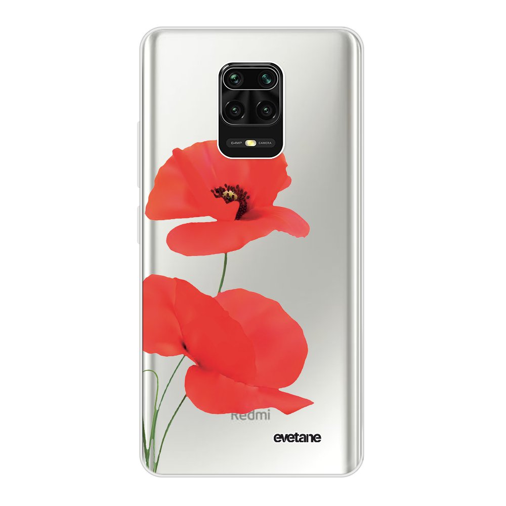 Coque avec cordon iPhone 11 Pro Max - Fleurs - Coquelicot - Motif -  Siliconen 