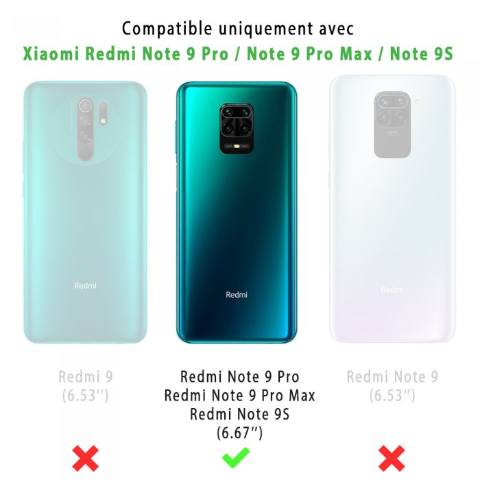 Xiaomi Redmi Note 7 - Coque feuilles de palmier