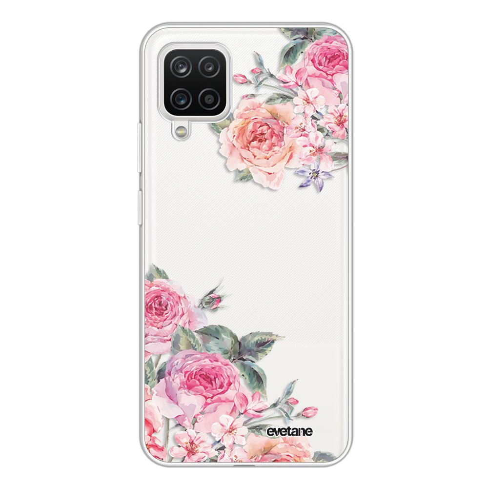 Coque Samsung Galaxy A12 360 intégrale transparente Coeur Psychédélique  Rose Tendance Evetane. - Coquediscount