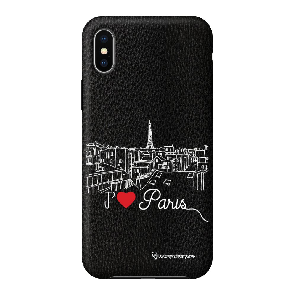 Coque en cuir grainé - iPhone 13 Mini