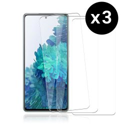 Vitre protection ecran arriere pour Samsung Galaxy S21 Ultra Verre trempé  incassable lot de [X3] Tempered Glass