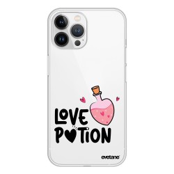 Coque iPhone 13 Pro Max 360 intégrale transparente Love Potion Tendance Evetane.