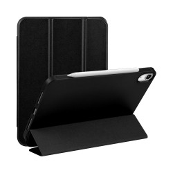 Étui Smart Cover iPad Air 11 Pouces (M2) noire à Rabat avec Support