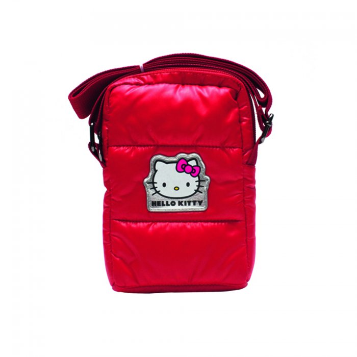  HELLO  KITTY  Hello  Kitty  sacoche rouge  avec bandouli re
