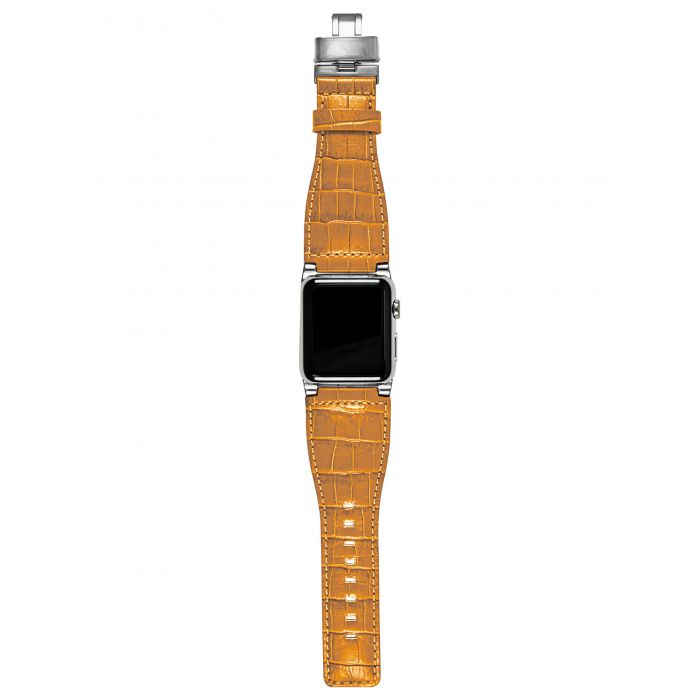 Bracelet 38-40 mm compatible avec Apple Watch pailleté Argent -  Coquediscount