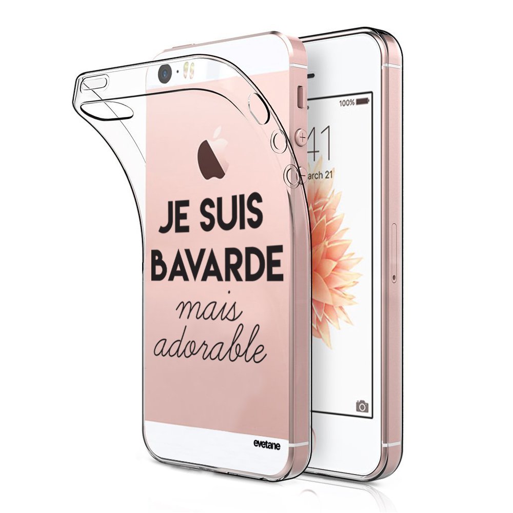 Coque transparente iPhone 5S/5SE sur Marseille