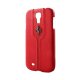 FERRARI Coque Arrière Cuir Rouge Ferrari Montecarlo pour Samsung Galaxy S4 I9500