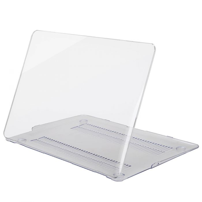 Coque de protection Intégrale Rigide, Design Transparent - Violet p. MacBook  Air 13 2020 / 2019 / 2018 - Français
