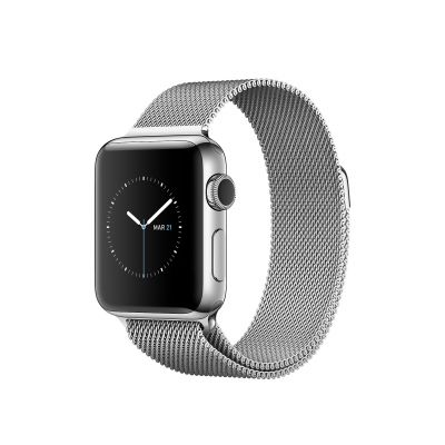 Bracelet argent pour Apple Watch 44 mm(Vendu sans la montre)
