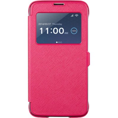 Etui à rabat rose pour Samsung Galaxy S5 G900