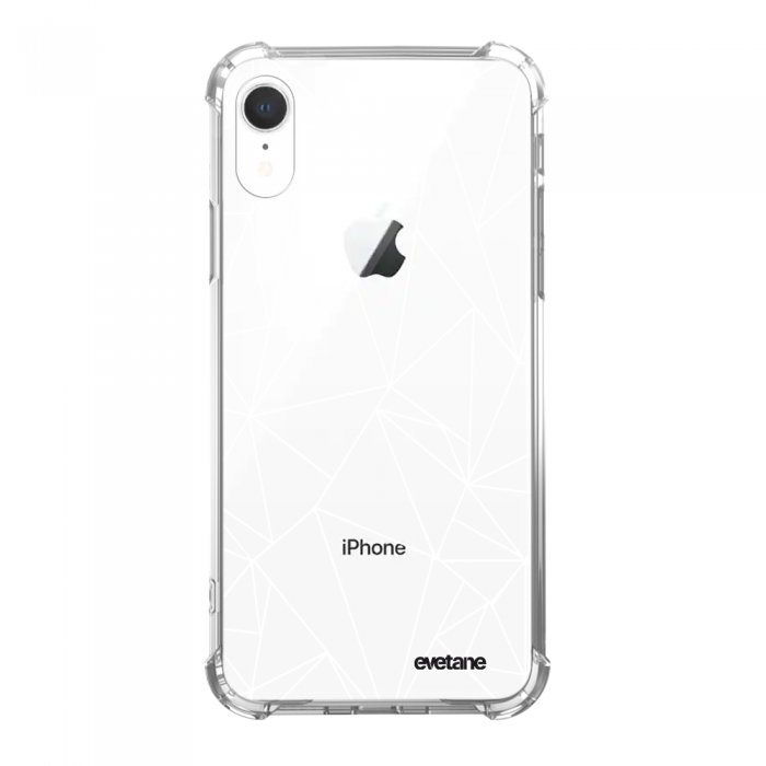 Evetane Coque iPhone XR Silicone + 2 Vitres en verre trempé