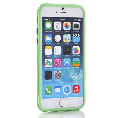 Bumper bi-matières vert pour Apple iPhone 6 4.7" 