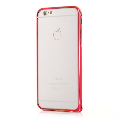 Bumper métallique rouge pour Apple iPhone 6