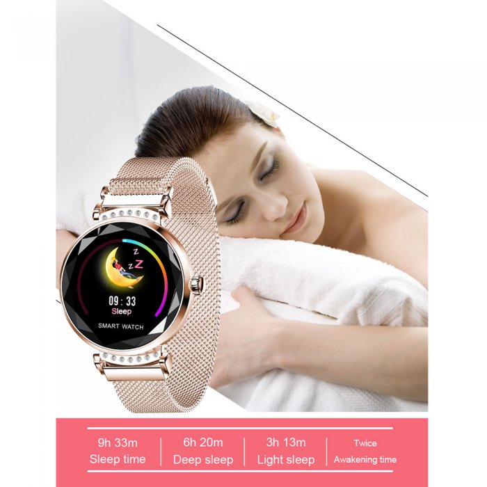Montre Connectée, Smartwatch Femme pour Android iOS, avec Moniteur de  Fréquence Cardiaque et Prévision de Période Physiologique - Cdiscount  Téléphonie