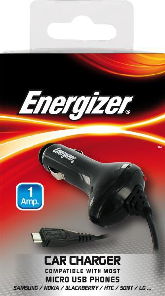 Chargeur allume-cigares ENERGIZER Classic filaire micro-USB