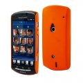 Coque gomme orange Xperia Kyno Made for Sony Ericsson.