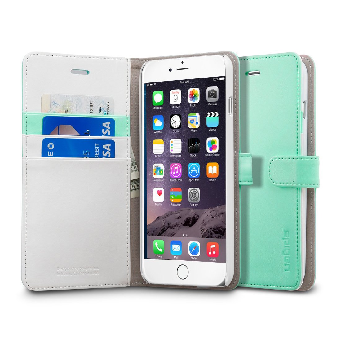 Spigen Wallet S Portefeuille Compatible avec Air…